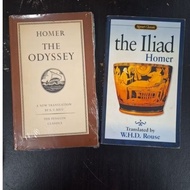 Homer The Odyssey, he Iliad I New Translation by WHD Rouse I Penguin / Signet Classics I MMPB
