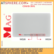 MAG UHF 6C Long Range Card 919MHz Passive Anti Interference Different Number Not in Sequence WG26 WG