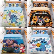 史迪仔 stitch 大鼻鋼牙 chip and dale 小熊維尼 piglet 床單套裝 床上用品 枕頭 枕套 枕袋 床笠 胡迪 三眼仔 勞蘇 小金 毛毛 大眼仔 怪獸公司 keroppi xo 