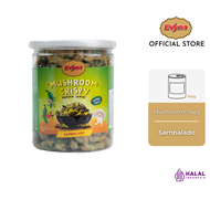 Evyna Mushroom Crispy Keripik Jamur Rasa Sambalado