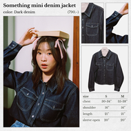 Something mini denim jacket