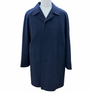成色極佳 ▼ BURBERRY LONDON 100% 羊絨隱形紐扣風衣，顏色，L 碼，日本製造，正品，男士商務外套 ◎