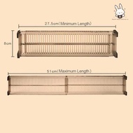 [Teh] 2Pcs Adjustable Drawer Divider Organiser DIY Room Kitchen Storage Separators [VN]