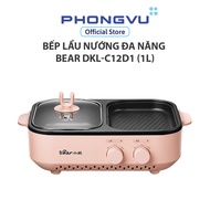 Bếp lẩu nướng đa năng Bear DKL-C12D1 (1L) - Bảo hành 18 tháng
