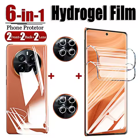 Front Back Hydrogel Film for Realme GT5 pro GT 5 240W Neo 5 3 SE 2 pro 2T 3T Screen Protector GT2 Pr
