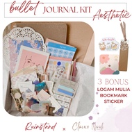 Bullet Journal Kit Aesthetic - Journal Kit - Scrapbook Kit Clairie Nook