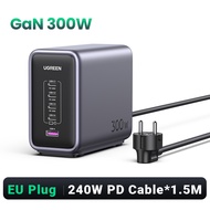 【Nexode】UGREEN GaN 300W Fast Charger Adapter for Laptop Macbook iPad iPhone 15 Pro Max Samsung S24 S