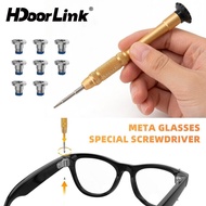 HdoorLink Screwdriver Screw Set For Ray-Ban Meta Wayfarer/Skyler/Headliner/Oakley Meta HSTN AI Glass