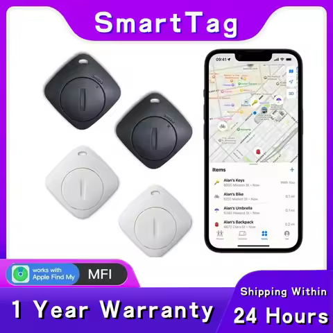 AiYaTo Localizador TrackerBluetooth Key Finder work with Apple Find My Global Network Smart AirTag T