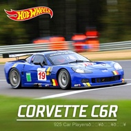 hotwheels Alloy Car Model Corvette Corvette C6R Simulation Toy Car Model C4982Gift Toy Alloy Diecast