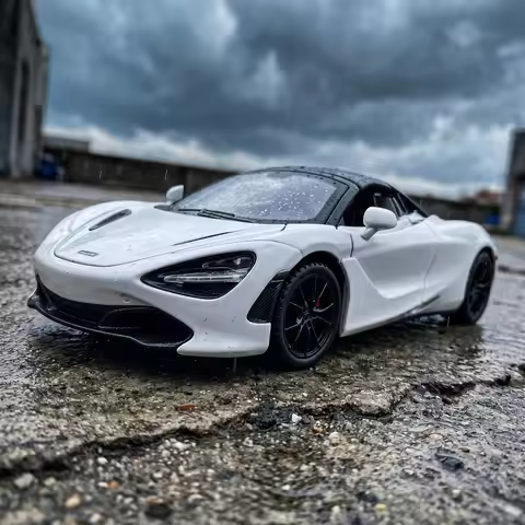 1:32 McLaren 720S Spider Mid Engine Supercar Alloy Metal Diecast Model Car High Simulation Collectib