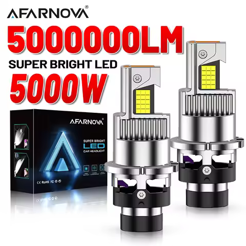 5000W D2S D2R D4S D4R Led Car Headlight Canbus Bulbs 9885 CSP D2 Led 5000000LM Super Bright Car Bulb