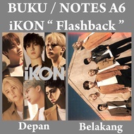 Note A6 IKON Notebook Notes Kpop