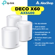 [AX5400] TP-Link Deco X60 WiFi 6 Router AX5400 Standard - Genuine
