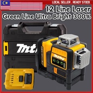MtPro DW089LG Level Laser 12 16 line 3D Cordless Auto Leveling Green Light 12V Lithium DeWalt