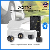 70mai M500 TPMS Car External Tyre Pressure Sensor T04 with App Control