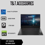 HP OMEN 16-K0013DX i7-12700H 16GB 1TB RTX3050TI 144HZ 16.1" FHD