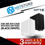 HYTE X50 AIR ATX CASE WITH MESH SIDE PANEL (BLACK/WHITE)