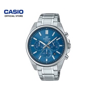 Casio Edifice EFV-650D-2AV Silver Stainless Steel Band Men Watch