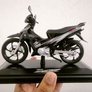 Yamaha 125Zr Hitam Skala Replika Diecast Model