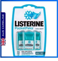 Listerine PocketPaks Cool Mint 72 Strips