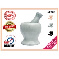 Grab Fast High Quality Marble Kitchen MORTAR &amp; PESTLE/BATU LESUNG TRADISIONAL