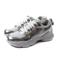 FILA Casual Sneakers Silver White Women's Shoes Thick-Soled 5-C329Z-884 no435