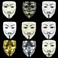 Guy Fawkes Anonymous Vendetta Hacker Mask for Adults Halloween Fancy Party