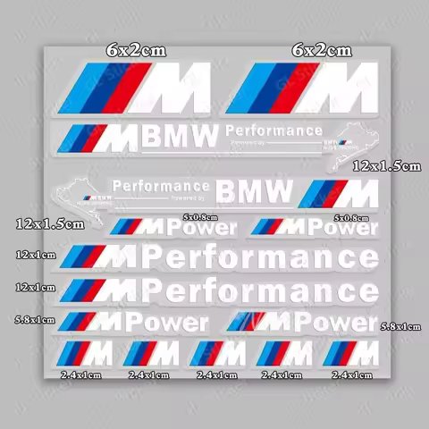 Reflective Motorcycle Stickers Safety Warning Helmets For BMW E93 F10 F20 F30 F40 F15 F25 F26 F31 F4