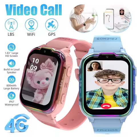 2025 MIJIA Kids Smart Watch SOS Call LBS Tracker Location Sim Card Phone Camera Voice Chat IP67 Wate