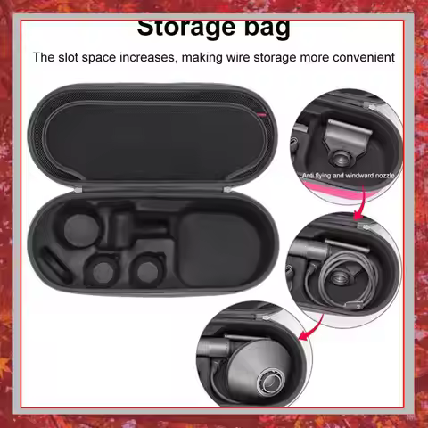 Travel Storage Bag Case Protective Case for Dyson HD15 Supersonic Hair Dryer for Dyson HD03 HD08 Sup