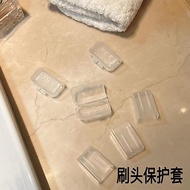 【ks1108.my】 旅行便携牙刷保护套牙刷帽翻盖保护盒盖子环保牙刷头防尘罩防尘盖Travel Portable Toothbrush Protector Toothbrush Cap Flip C