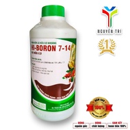 Hi-Boron 7-14 Organic Boron Foliar Fertilizer (500ml Bottle) - Australian Product, Prevents Flower D
