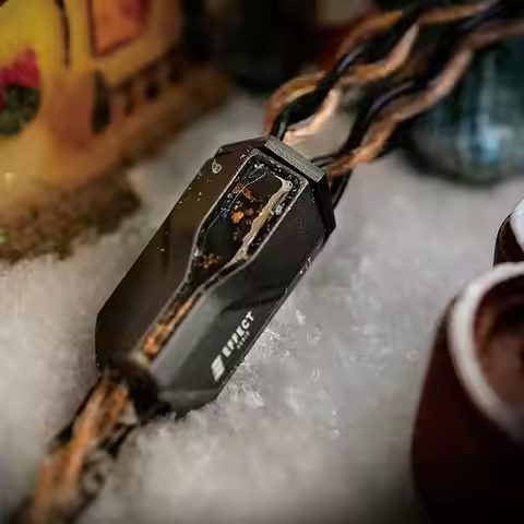 Effect Audio 2025 DIONYSUS x Eros S II Christmas Limited Edition Earphone Upgraded Cable ConX Replac