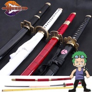 One Piece Roronoa Zoro ดาบซามูไร Santoryu คอสเพลย์ ดาบโซโล Wado Ichimonji Saidai Kitetsu Shusui Yuba