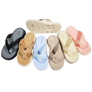 OS Luofu Women's Imported Soft Lightweight Rubber Striped Flip Flops E6230F-E01WK6C (AM4)