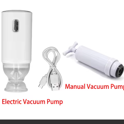 3D Printer Auto Vacuum Bag Pump And Manual Vacuum Pump Electric Vacuum Sealed Compression Pump Handh