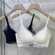A28 Ultra-Thin Triangle Cup Lace Bra - Women's Summer Style Without Steel Rings