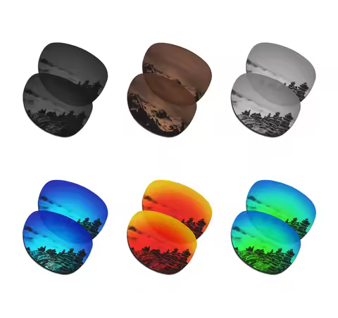 SmartVLT Polarized Replacement Lenses Compatible with RayBan RB2132-55 Wayfarer RB2132 55mm Sunglass