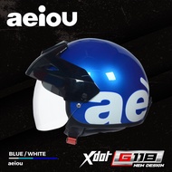 Xdot Helmet G118 aeiou Blue / White