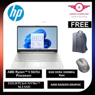 HP 15s-Eq3063AU 15.6'' FHD Laptop Natural Silver ( Ryzen 5 5625U, 8GB, 512GB SSD, ATI, W11, HS )