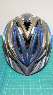 CSC Helmet 自行車運動防護安全帽 灰黃藍三色