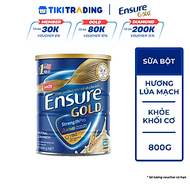 Thực phẩm dinh dưỡng y học Ensure Gold hương lúa mạch 800g/850g