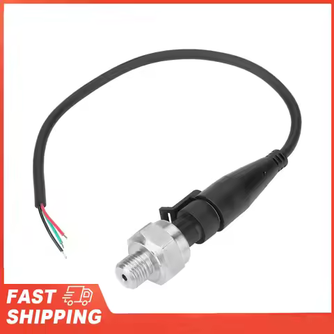 DC 5V G1/4" Pressure Transducer Sensor Input 5V Output 0.5-4.5V / 0-5V for Water Gas Oil 10/30/80/10