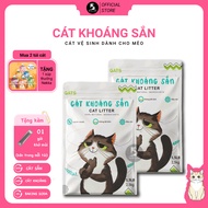 Cats Mineral Cassava Cat, Cat litter, New generation cassava cat litter Good clumping 2.5kg bag