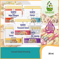 KEWPIE Salad Dressing Roasted Sesame Caesar Spicy Tomato Japan Soy Sauce Thousand Island Sachet 25/1