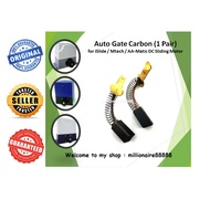 Carbon Charcoal Brush Replacement for MTech / iSide / AA-Matic DC Sliding Motor (1Pair) - Auto Gate 