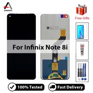 6.78 "Original สำหรับ Infinix Note 8i X683จอแสดงผล LCD Touch Screen 100% ทดสอบ Digitizer Assembly สำ