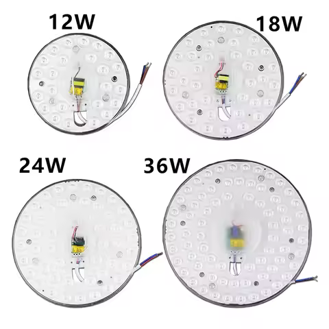LED ring panel round light 12W 18W 24W 36W LED round ceiling light panel round light panel AC 220V-2