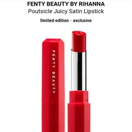 Fenty Beauty Poutsicle Juicy Satin Lipstick Hot Blooded Color